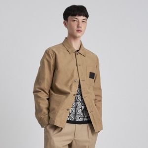 $310 Saturdays Surf Antoine Cotton Khaki Jacket